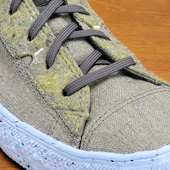 Converse Mens CTAS Crater Hi Canvas Renew 169417C Yellow/Carbon Jasper - Picture 7 of 13